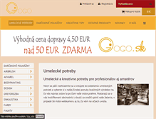 Tablet Screenshot of ogo.sk